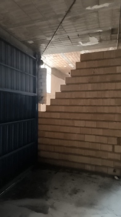 Tabique de ladrillo en garaje - Reformas Marian Zaragoza