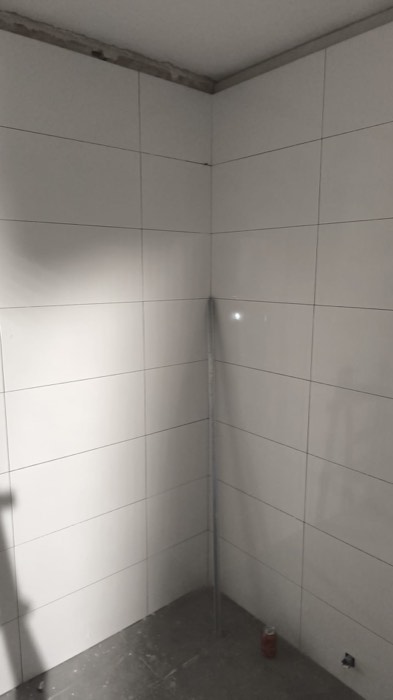 Alicatado de baño en blanco - Reformas Marian Zaragoza