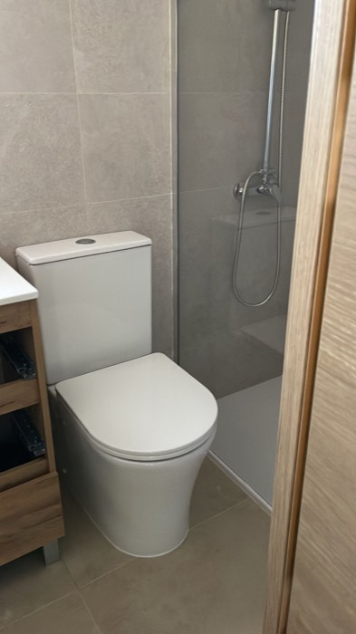 Baño reformado terminado - Reformas Marian Zaragoza