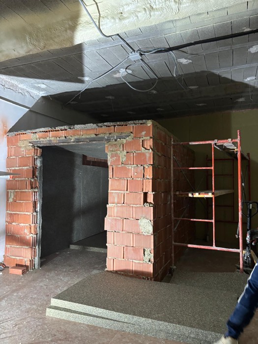 Cuarto de ladrillo en local - Reformas Marian Zaragoza
